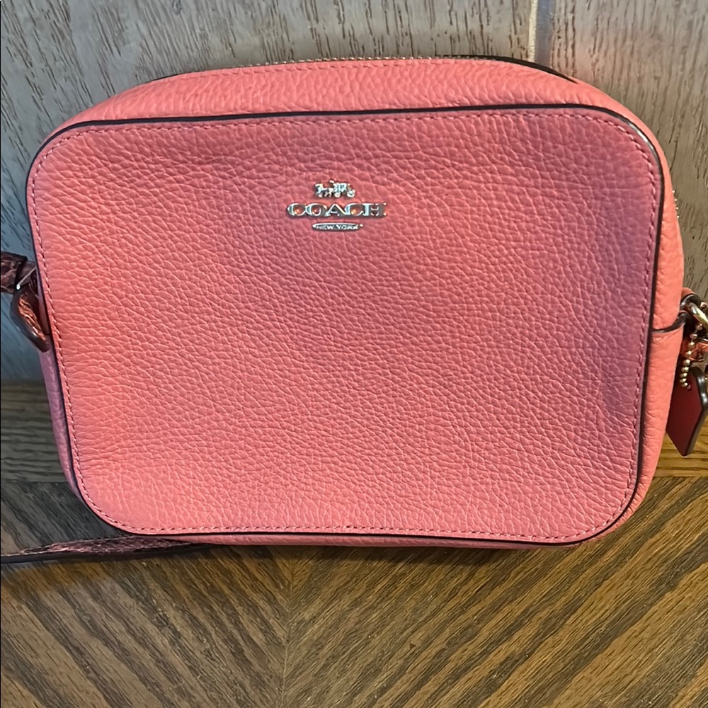 Coach Vibrant Pink Crossbody Bag, small